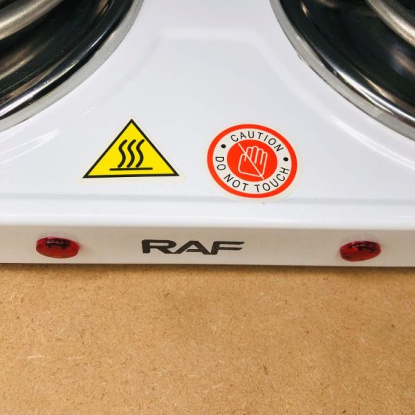 Raf Double Electric Stove 2000watt | Electric Hot Plate Stove 2000 Watt|FUSION STORE