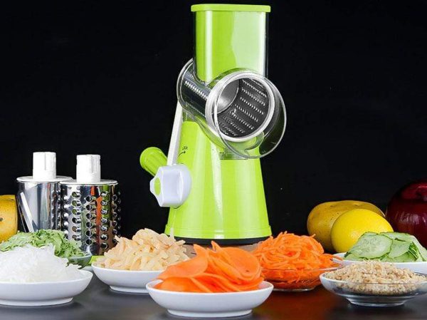 Tabletop Drum Grater | Manual Vegetable Cutter Slicer &amp; Grater | Multi-functional Kitchen Gadget|FUSION SHOP